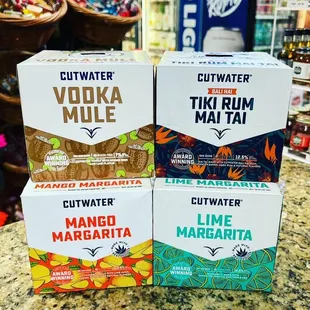 Cutwater Cocktail's in a can