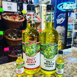 The Original Pickle Shot Vodka. Dill Pickle &amp; Spicy