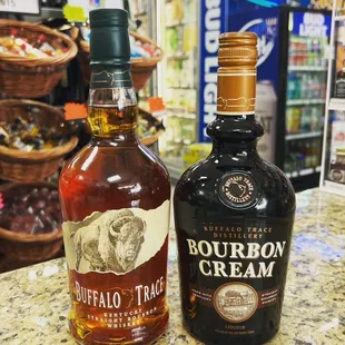 Buffalo Trace Bourbon &amp; Buffalo Trace Bourbon Cream
