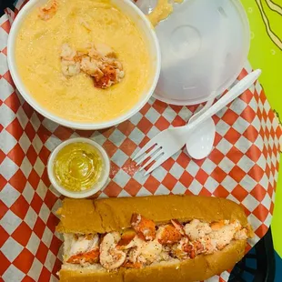 Lobster Bisque Combo