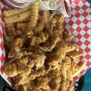 Fried Clam Basket Regular or Large