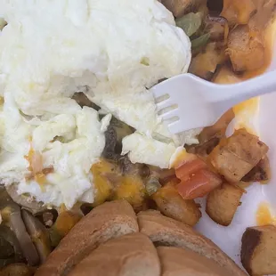 Veggie Skillet w/ egg whites