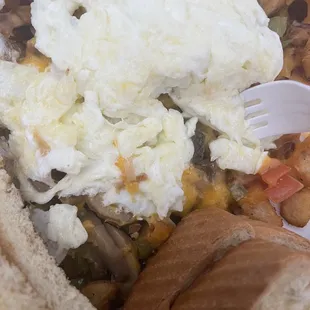 Veggie Skillet w/ Egg whites