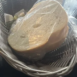 bagels, food