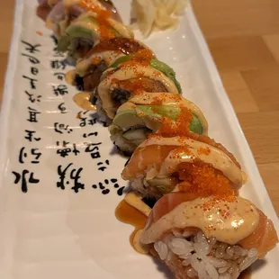 Golden Gate Roll (without shrimp tempura) - delicious!!