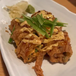 Deep Fried Volcano Roll