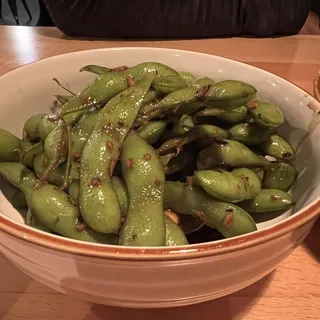 Garlic Edamame