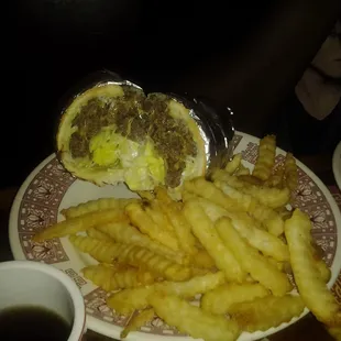 Steak and Cheese and Fries