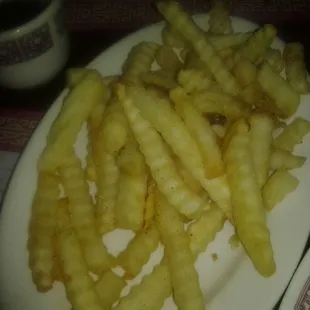 French Fries - crispy on the outside soft inside just like I like it ;-)
