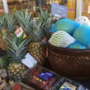 Try an unusual fruit today!  Jackfruit, Dragonfruit, Longhan.  So delicious!