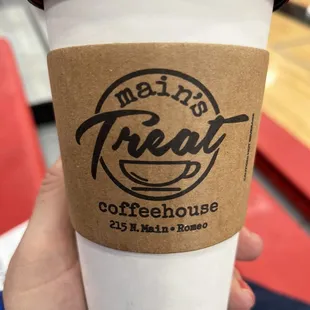 Mains Treat Coffeehouse logo