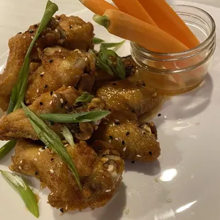Wings $14 soy ginger