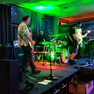 Hanging with Natural Selection Band .