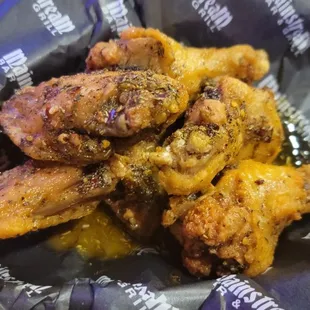 Caribbean jerk wings that had no heat
