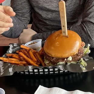 Blackened Blues Burger