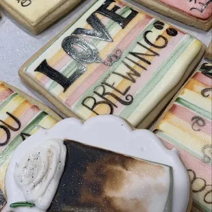 Custom themed cookies