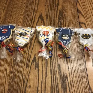 Superhero Sugar Cookies from Main Street Bakery in Saxonburg, Pa