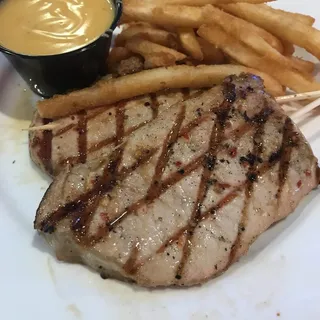 Pork Chops on a Stick