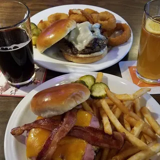Mushroom Swiss Burger