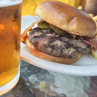 Jalapeno Popper Burger