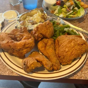 Homemade fried chicken