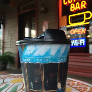 Perfect evening to sit outside.