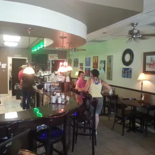 Inside view from near entrance