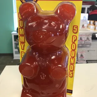 Giant gummy bear