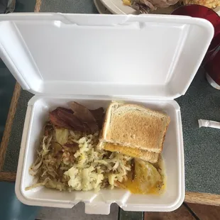 Our take home box