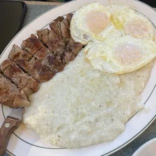 a plate of food