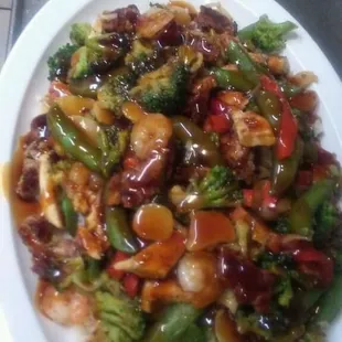 Main streets famous stir fry, very big seller! Will leave u full &amp; satisfied!!