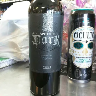 Apothic Dark..  Nuf said. Nice people, clean store, good prices and they make an effort to carry what I want. Luv these guys.