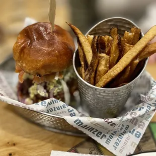 Hot chicken sandwich