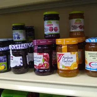 various jams