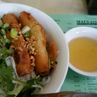 Vegetarian Eggroll Vermicelli Noodle