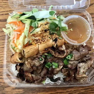 Grilled Pork & Egg Roll
