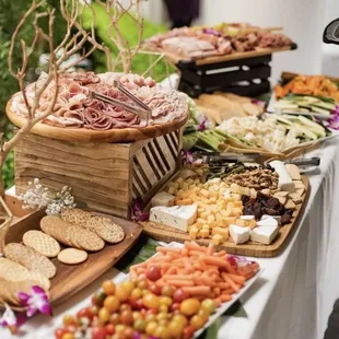 Stunning Charcuterie platter.