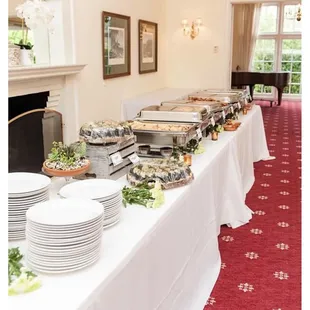 Banquet hall at the Hillsborough Racquet Club.