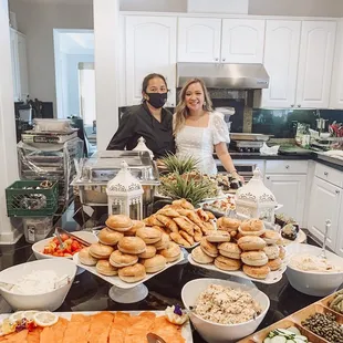 Thank you so much for making my dream bridal shower food come to life, Chef Mai!