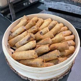 Fried egg rolls