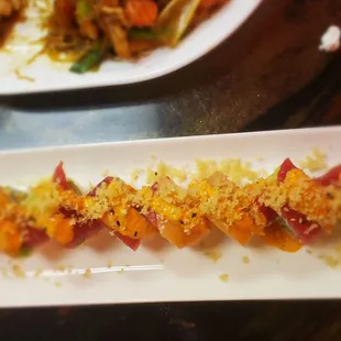 Dragon sushi roll