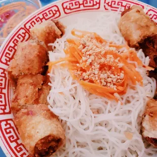 Crab & shrimp imperial roll vermicelli