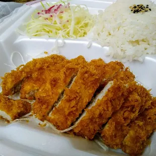 Pork katsu to go