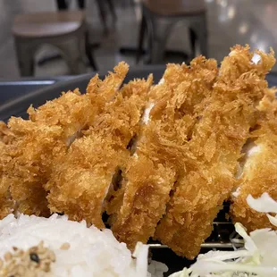 a close up of a plate of food