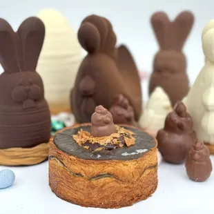 Easter Choco Banana Roll &amp; Easter Eggs Collection available at our Boutiques in Burlingame &amp; Mountain View