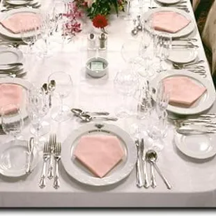 A long table set (courtesy of their website)