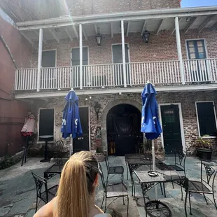 Former Slave Quarters, Now Bar Restrooms