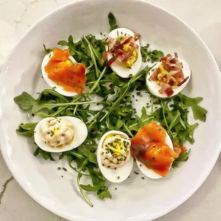 Deviled Eggs Three Ways