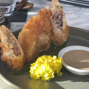 Pastrami Egg Rolls