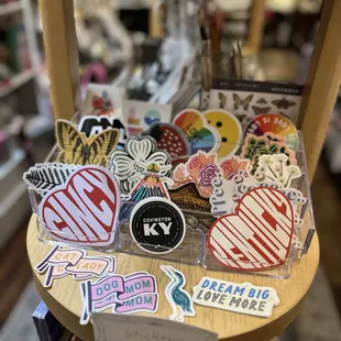 Great selection of good quality stickers in stock all the time